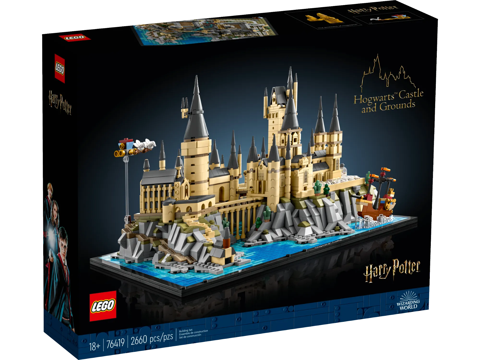 LEGO Harry Potter Hogwarts Castle and Grounds 76419 Building Set